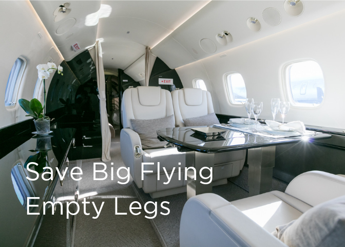 What Is an Empty Leg Charter Flight? - Fly XO